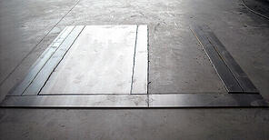 Flat steel sheets after burn test