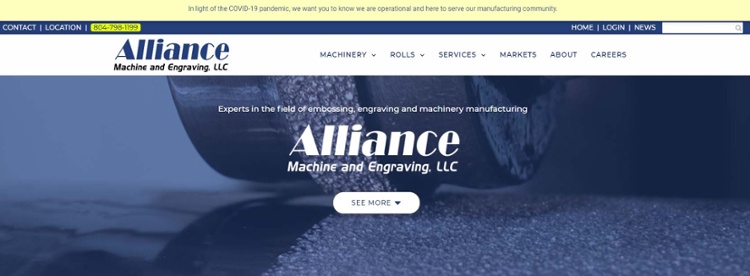 Alliance Website Snip-1
