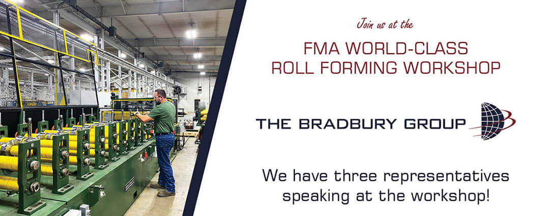 Bradbury Group speaking at FMA Roll Forming workshop
