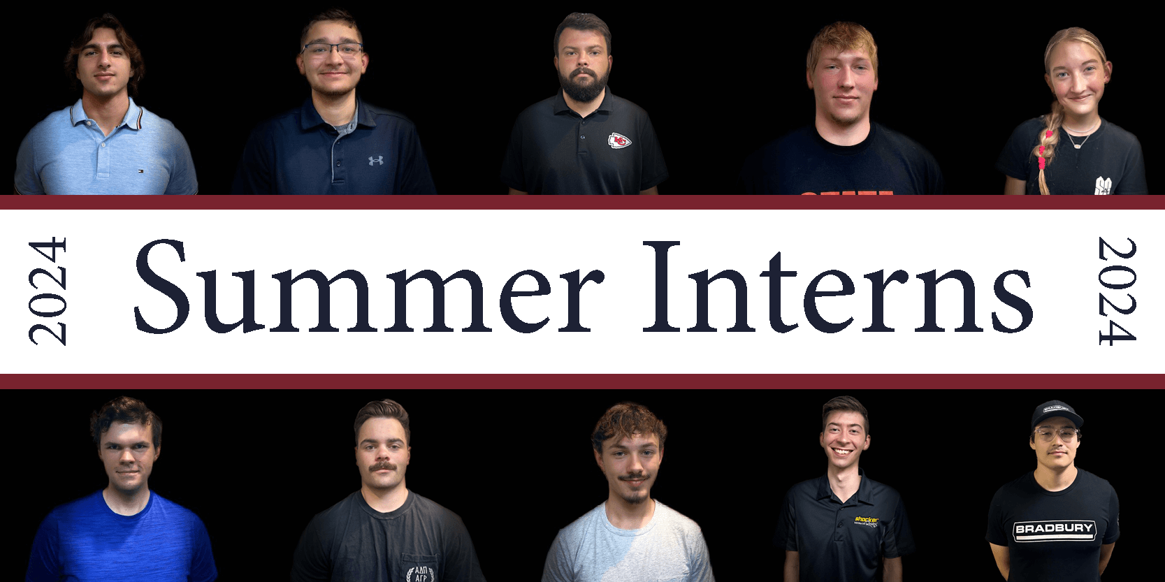 Summer Interns Bradbury 2024