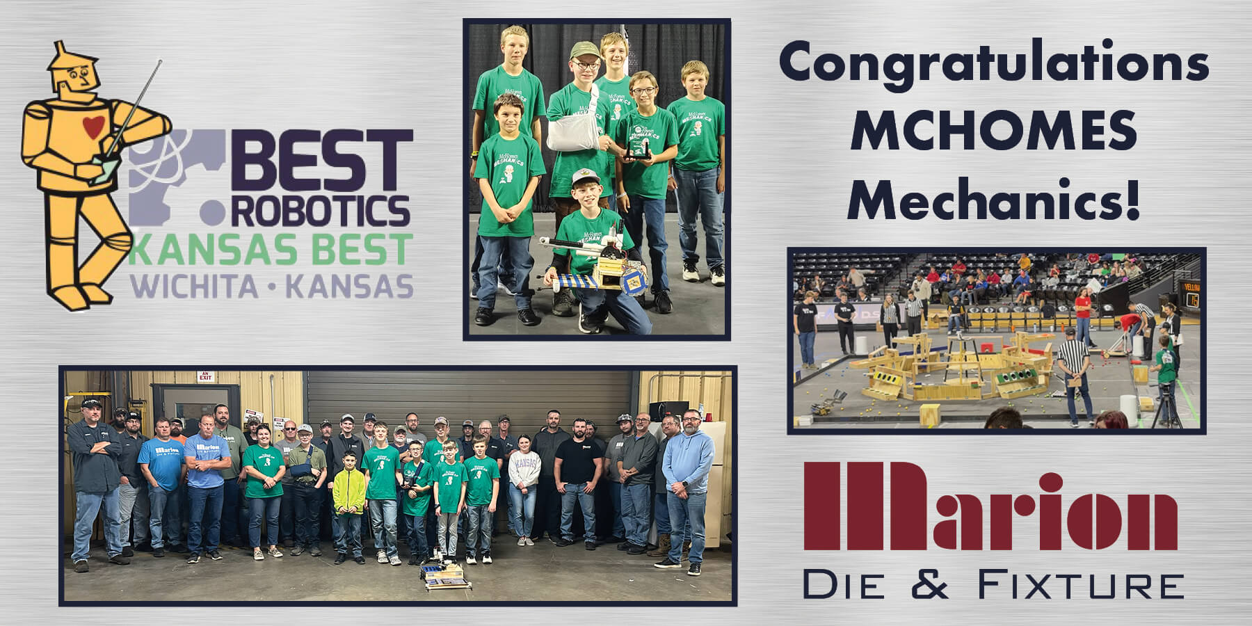Marion Die and Fixture sponsors robotics team