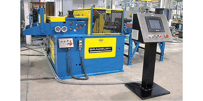 The Bradbury BOSS Shear Brings Speed and Accuracy to Rollforming Lines