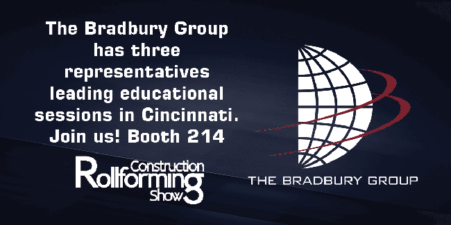 Bradbury Group at Construction Rollforming Show