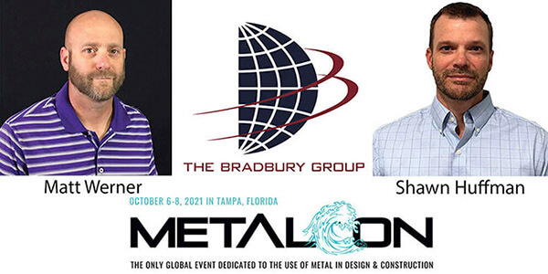 Bradbury Group shares metal building rollforming knowledge at Metalcon 2021