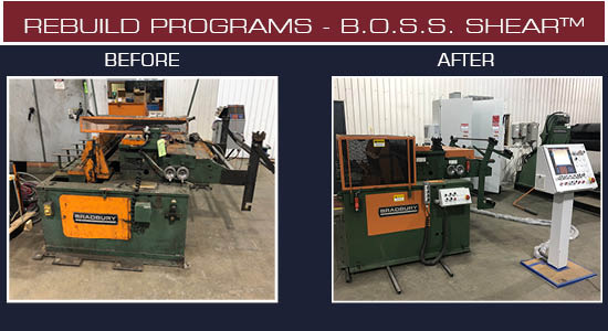 Bradbury Equipment Rebuild Program - B.O.S.S. Shear