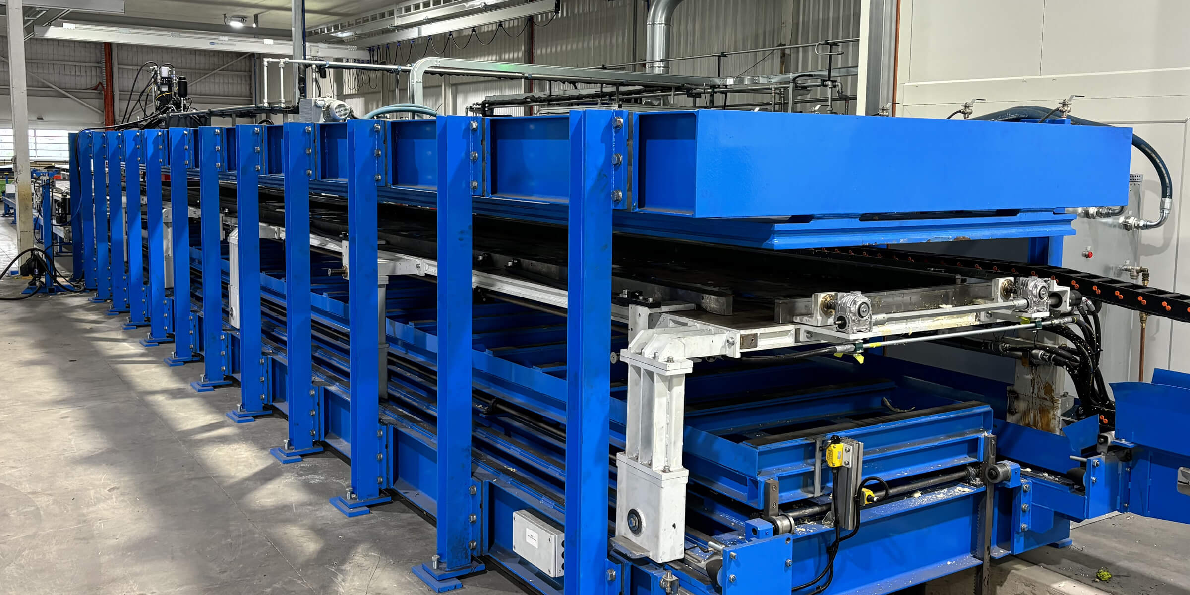 Bradbury Discontinuous Insulated Metal Panel Line For Sale