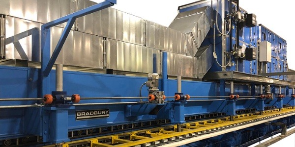 Bradbury Double Belt  Press for insulated metal panel